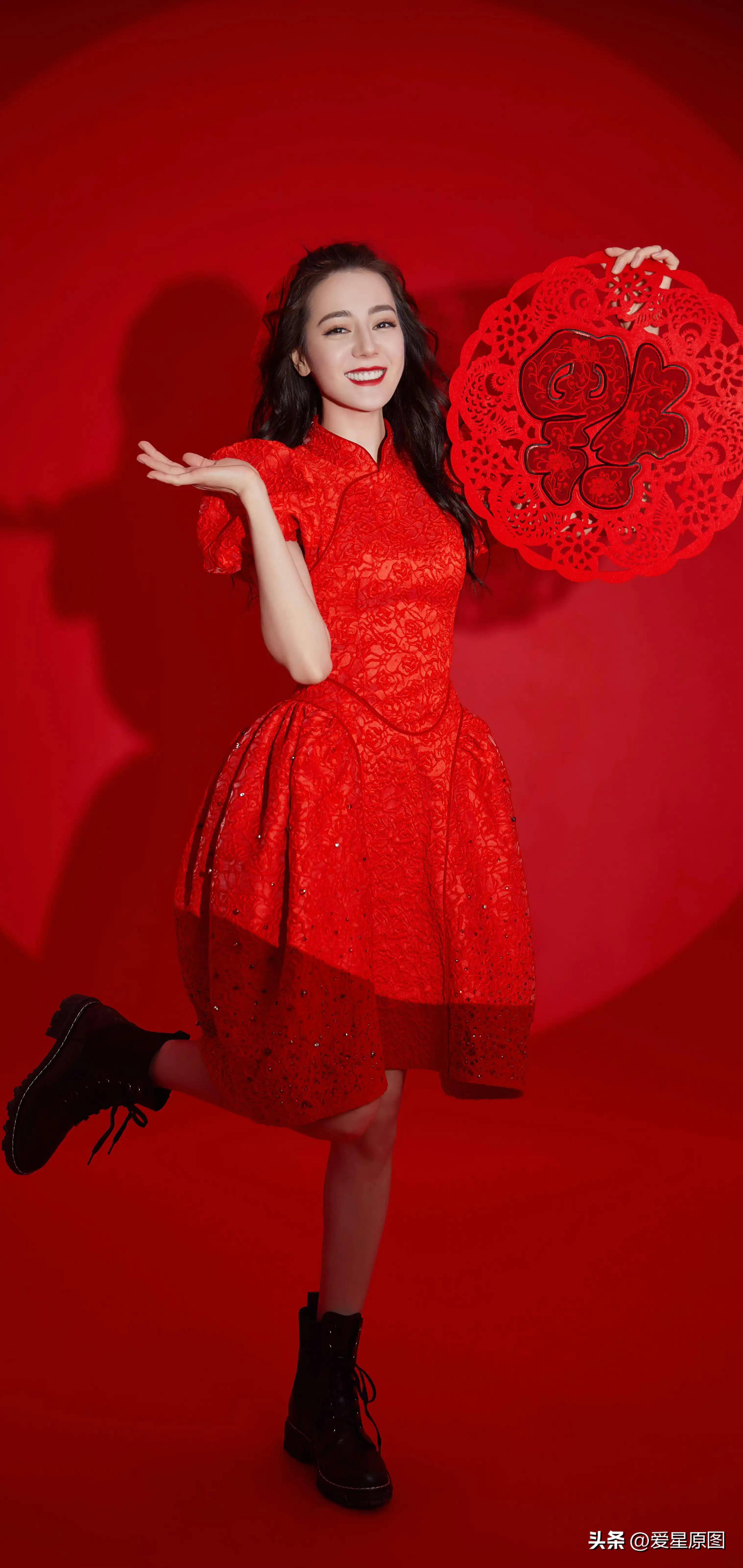 百花迎春-迪丽热巴_舞蹈_舞台_明星