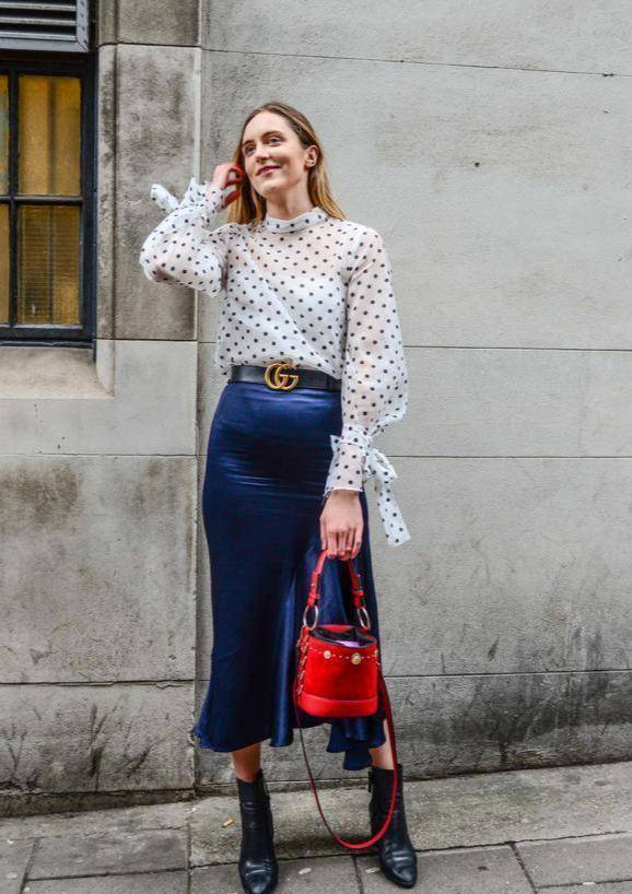 别只会塞衣角了,今年流行打"个性结",时髦洋气又吸