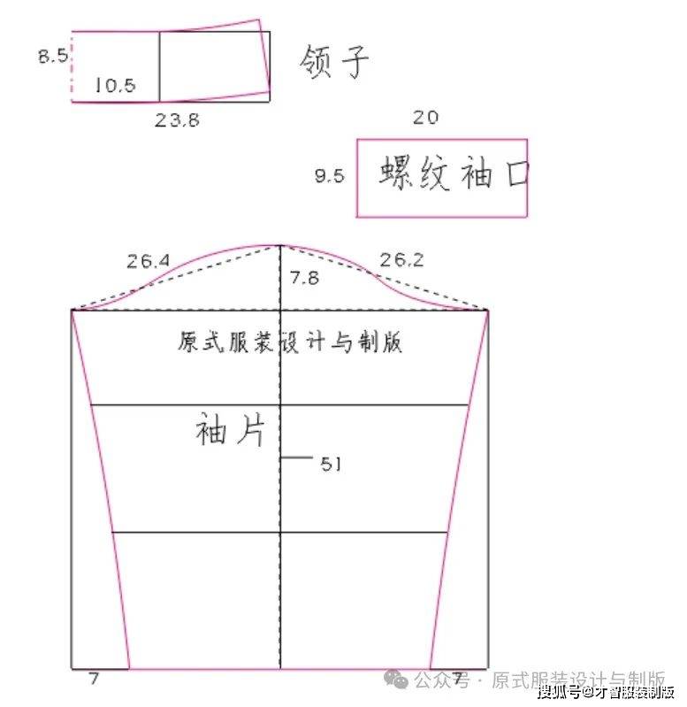 4款面包服冬季羽绒棉服制版教程有纸样 才智服装_裁剪_羽绒服_衣服