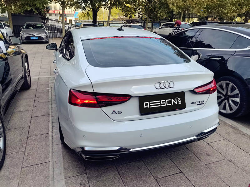 奥迪a5 45tfsi艾森ecu升级:油门轻盈跟脚加速顺畅动力输出迅猛直接!