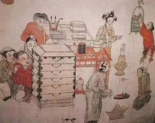墓中壁画价值连城,墓主人摆了一桌好菜_张文藻_古人_物品