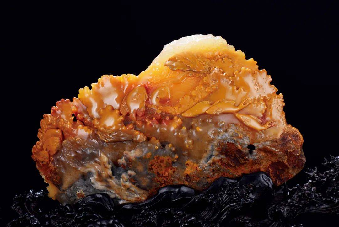 北京拍卖寿山洞石荔枝冻石拍品赏析_lot_作品_工艺美术