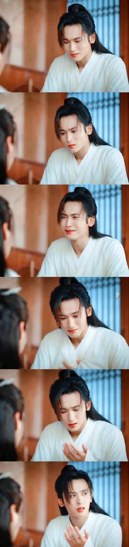 《山河令》周子舒含泪自责,美人落泪让人心疼,网友的评论有点搞笑_温