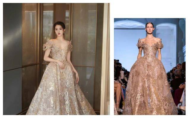 刘亦菲,关晓彤成黎巴嫩品牌青睐代表,国产高定崛起如虎添翼_时尚_elie