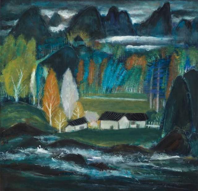 看16件林风眠的作品:为什么他是中西艺术融合的先行者?