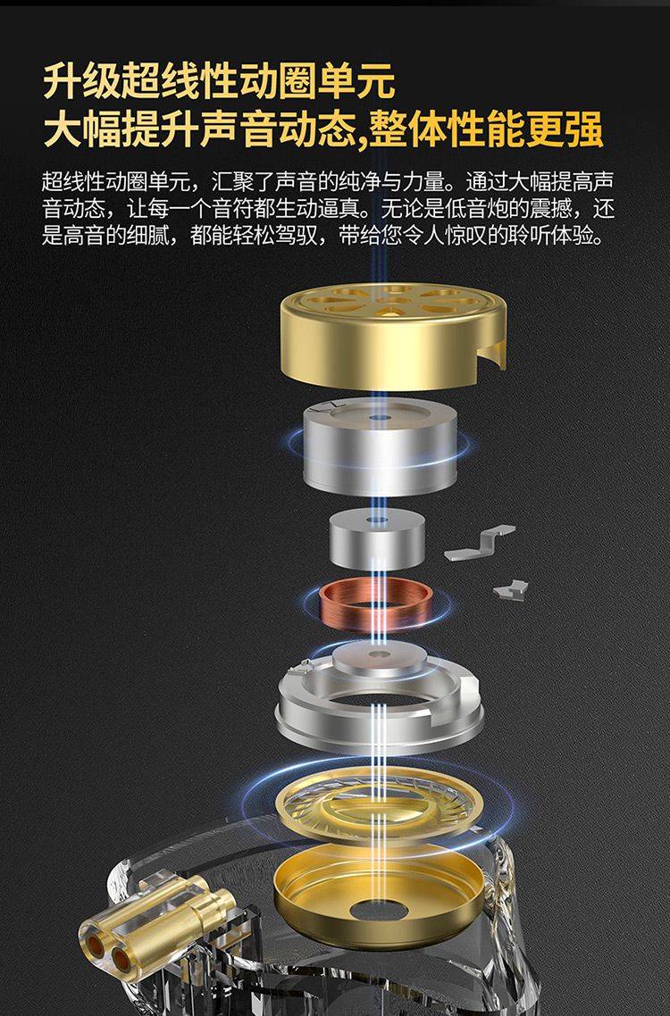 音质革新:kz-zsn pro 2超线性动圈的奇迹_耳机_音乐_工艺