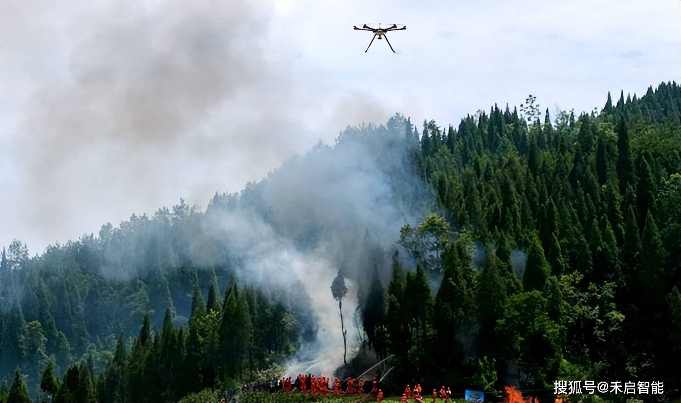 深圳无人机厂家:森林火灾可以用无人机灭火吗?_飞机_人员_火场