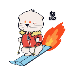 超可爱~吉小貂表情包第二弹来袭_吉林省_紫貂_中国