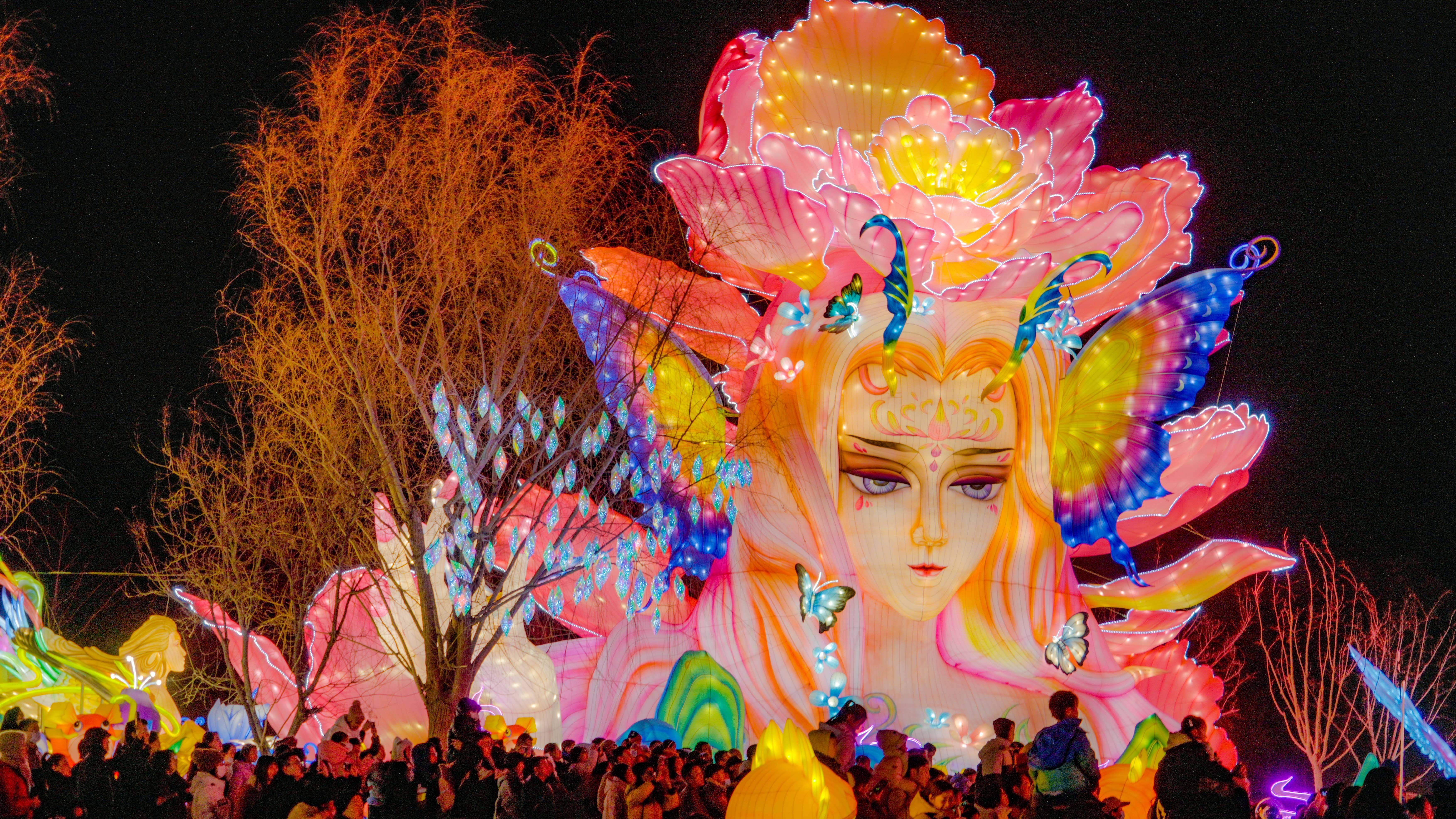 古都彩灯会:北京与南京的璀璨交汇_温榆河_秦淮河_灯光