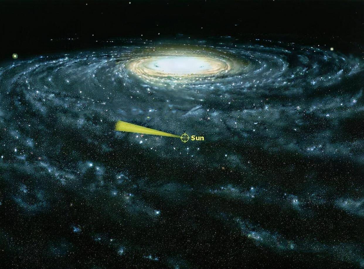 如果银河系缩小到地球那么大,等比缩小的太阳系有多大?地球呢?