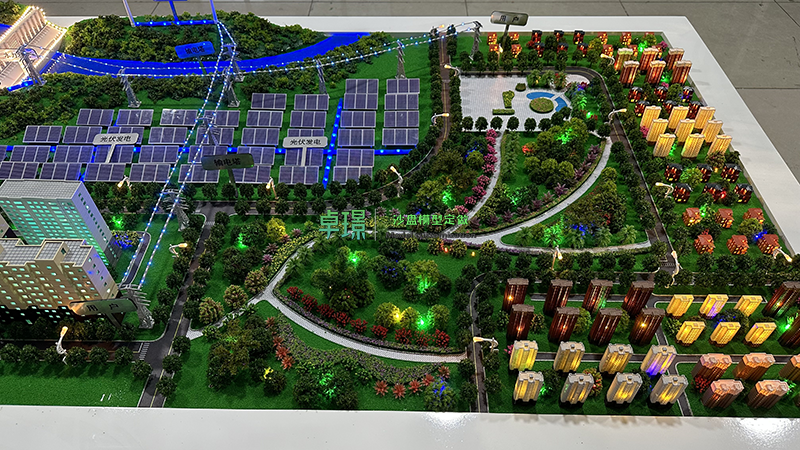 太阳能光伏发电沙盘模型制作公司,新能源发电沙盘模型厂家