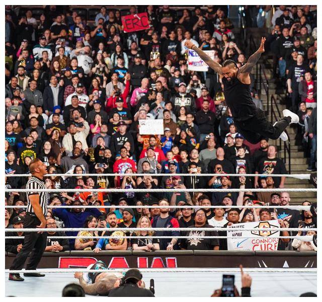 吉米现身raw,打乱杰和科迪罗兹比赛,ufc冠军挑战康纳场上对决_杰伊乌