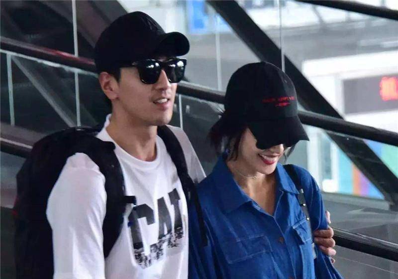 高圆圆探班赵又廷,夫妻同框秀恩爱._因为_工作_时间