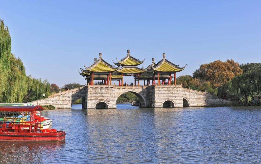 扬州古运河风光带图片