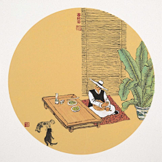 著名画家赵春秋百幅经典人物国画小品欣赏_作品_艺术_传统