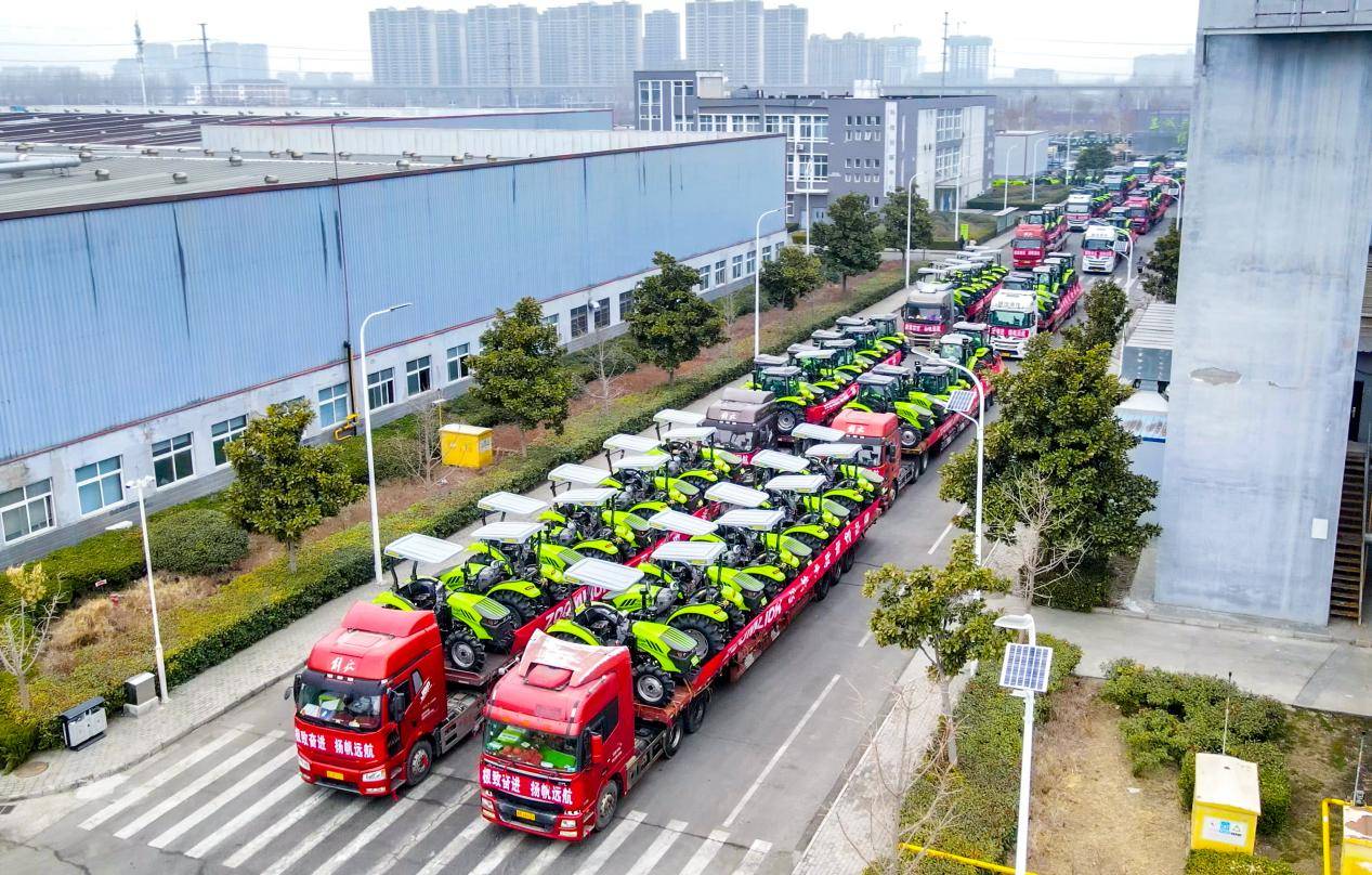 科技赋能保春耕,中联重科农机精品发运全国_的生产_农业_应用