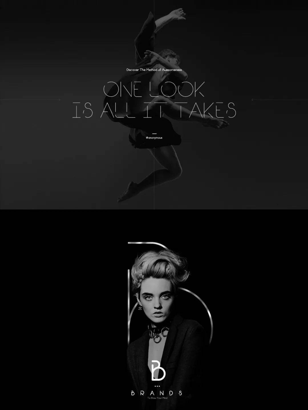 墨言教育丨一款非常漂亮且时尚的免费商用字体——break_素材_quark