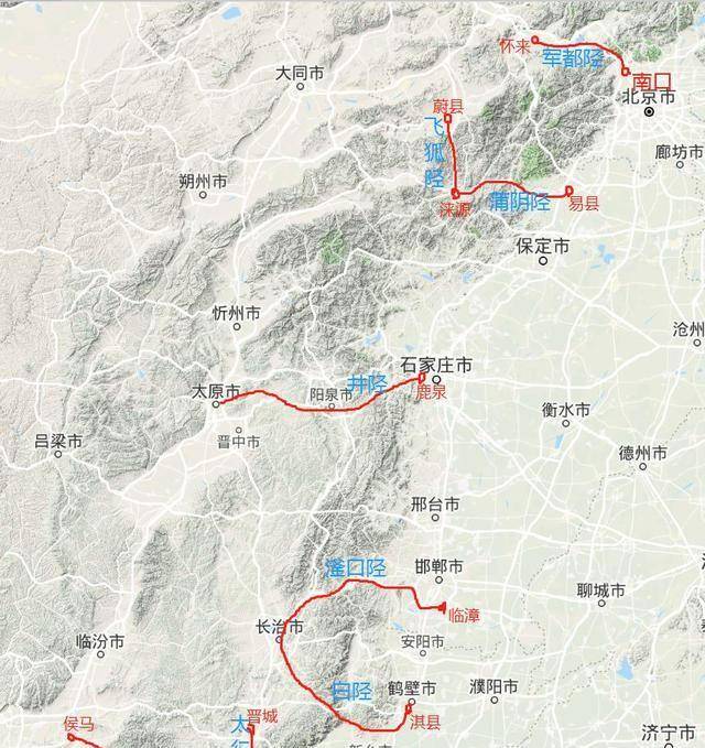 长邯聊高速铁路,邯郸西出上党的快捷通道_河北_历史_涉县