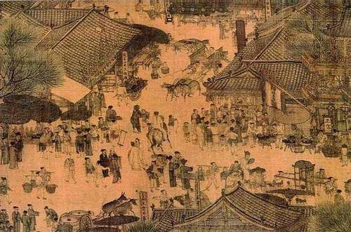 宋朝疆域小,人口却在逐年增多,人地矛盾不仅体现在农村,城市也是如此.