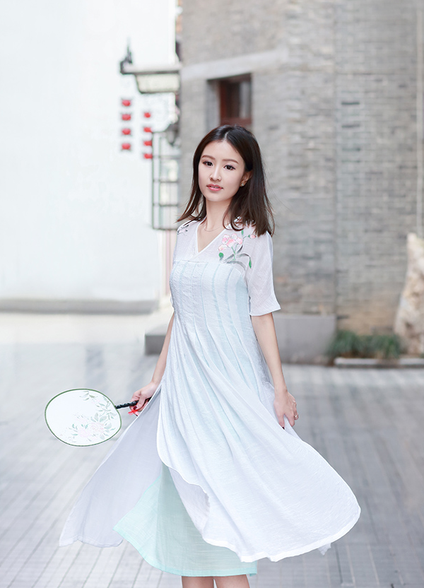 裙摆_裙装_气质