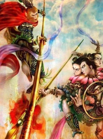 被偷袭取胜,哪吒为何还如此不遗余力地帮助孙悟空?