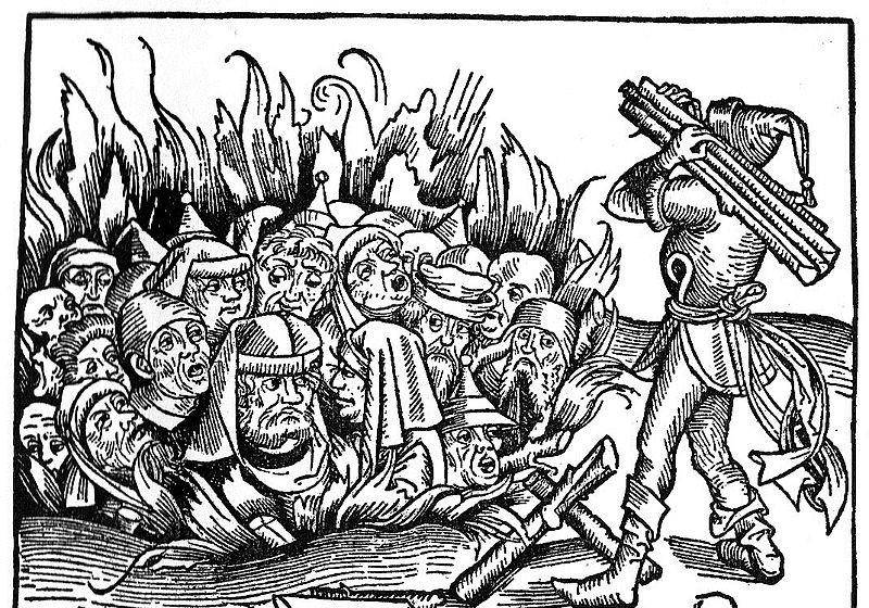 比如当时的欧洲流传着一种名为"血谤"的传说,说犹太人会经常绑架基督