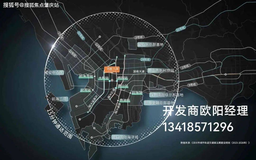 珑(南山)83㎡-97㎡-118㎡户型图,卓越九珑项目规划图_周边_距离_深圳