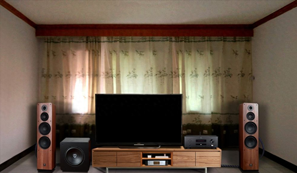 音质好,搭配简洁,性价比高的客厅高保真电视/音响组合