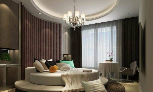 安装个圆床.你当你家是主题宾馆呀?占地方不说,睡觉还不舒服.