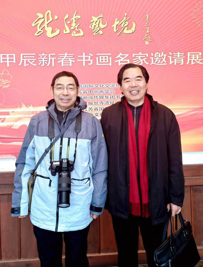 报道|甲辰新春书画名家邀请展元宵节在大报恩寺揭幕_江苏_书法_冯敏刚