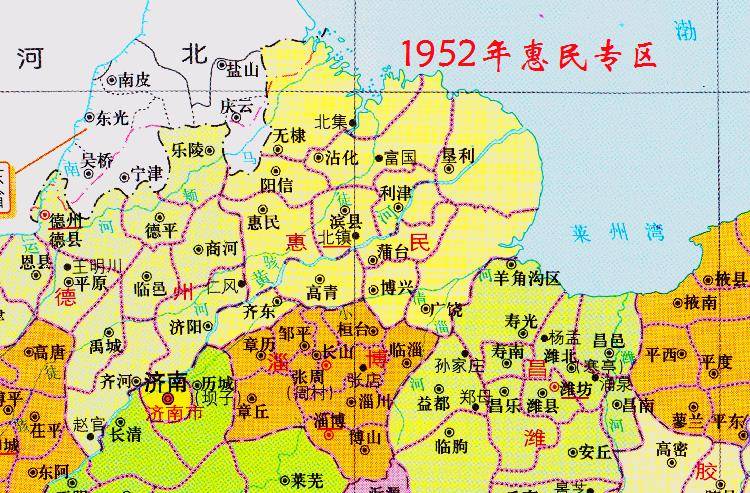 山东最年轻的城市东营市,三区两县历史简况_广饶_利津县_千乘