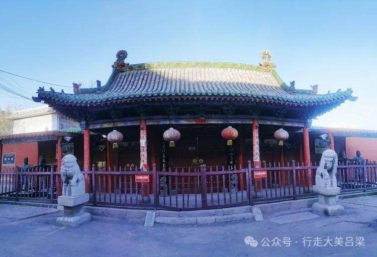 "吕梁国宝"系列㉔汾阳关帝庙_正殿_琉璃_关公