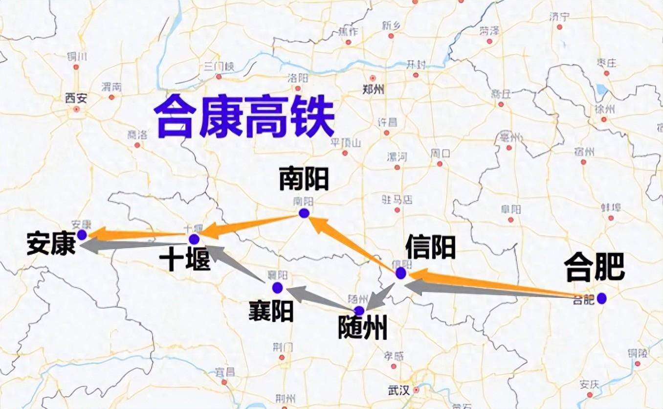 南阳发布南信合要开工的信息,睿智的襄阳:高铁干不了