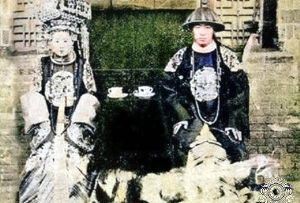 上色老照片:图2是僧格林沁,图5王爷率兵镇守边疆_清朝_温都尔_生活
