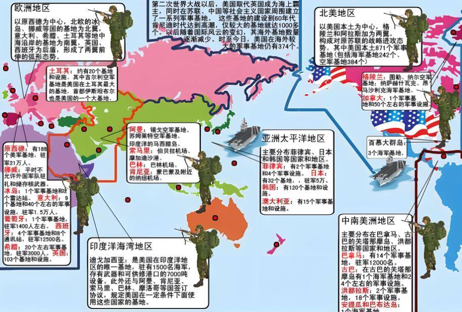 唯一没有被美国驻军的西方强国_法国_美军_地区