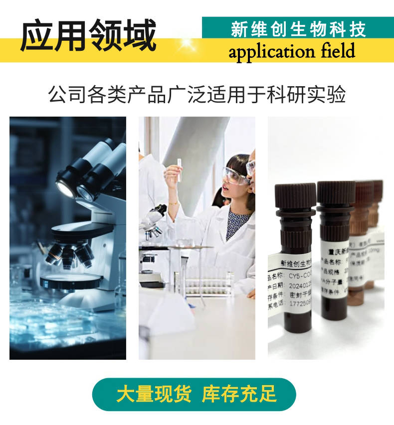 dii细胞膜红色荧光探针近红外荧光染料cy5羧基,cy5-co