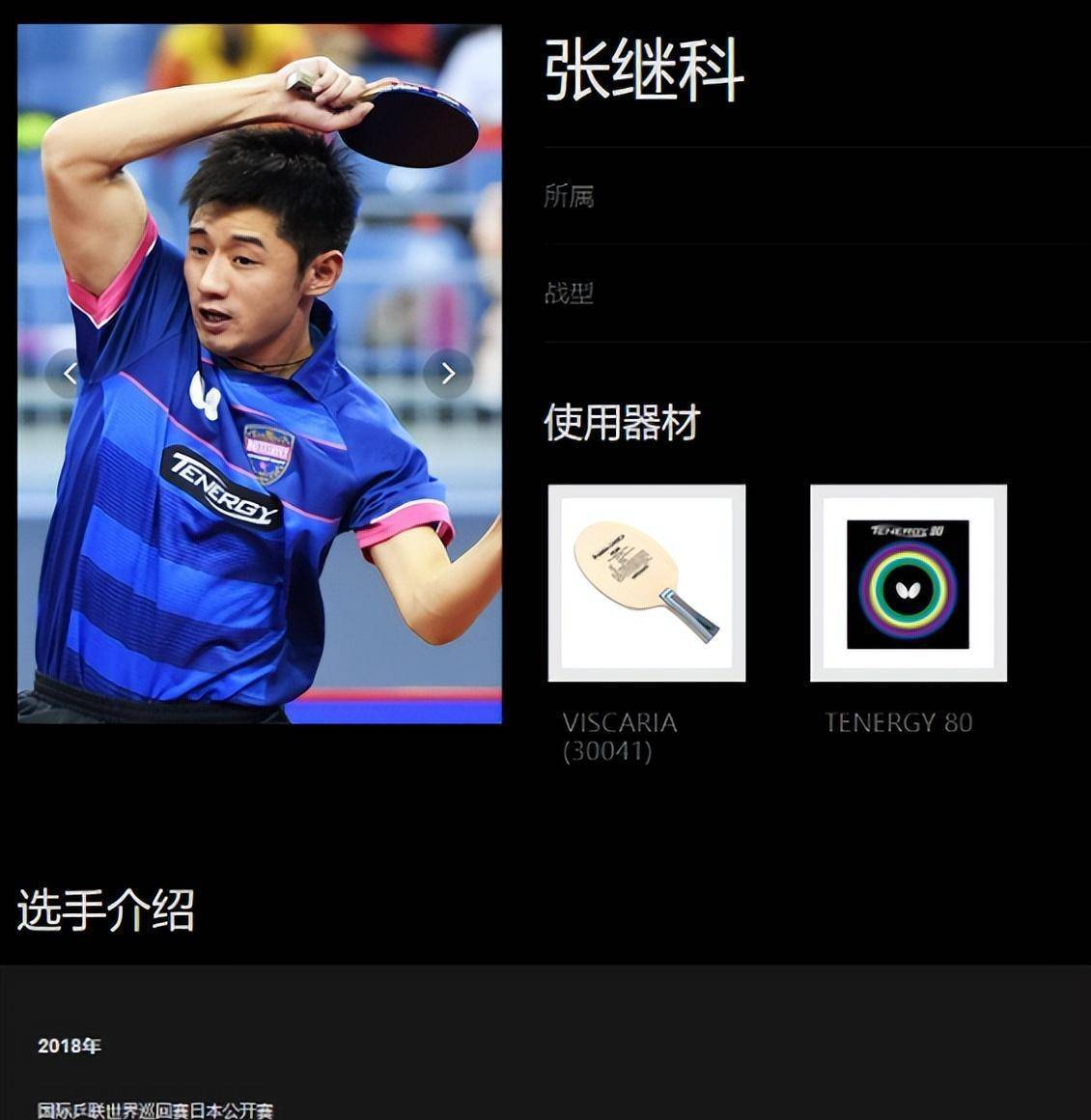 张继科重回蝴蝶乒乓官网?_合作_名字_风波