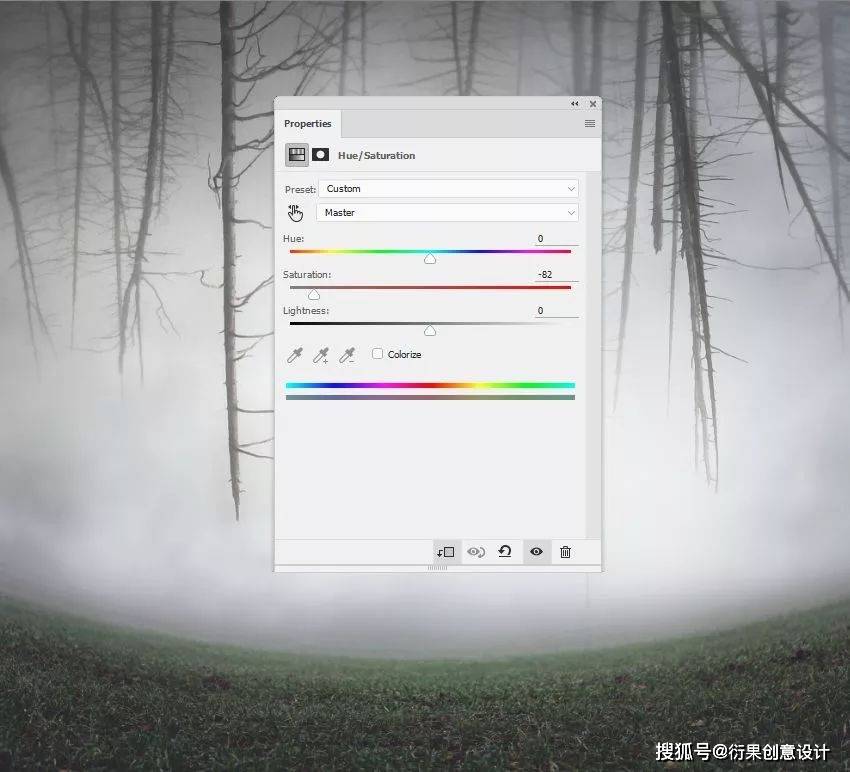 ps软件技巧,逆转森林_步骤_调整_图层