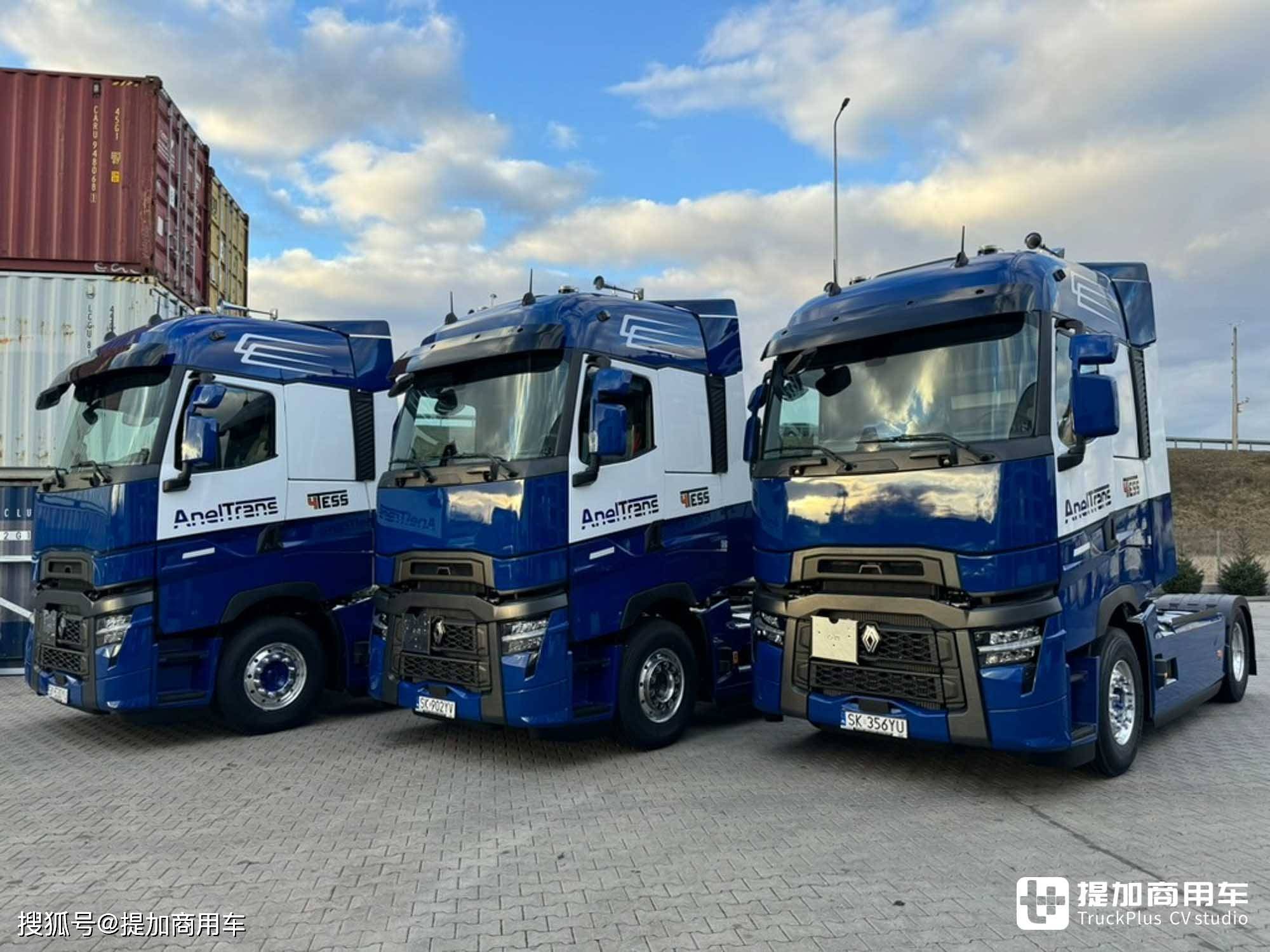 2024款雷诺t-high牵引车来了,实拍带你看有何变化_搜狐汽车_搜狐网