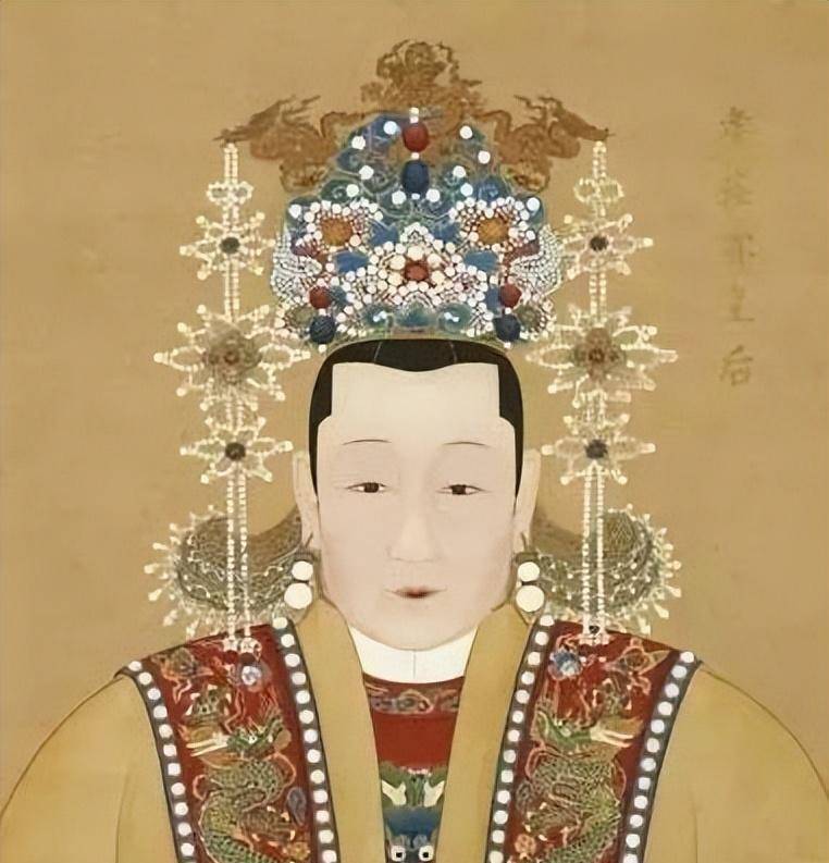 钱皇后画像但二人结婚前并不相识,算是包办婚姻.