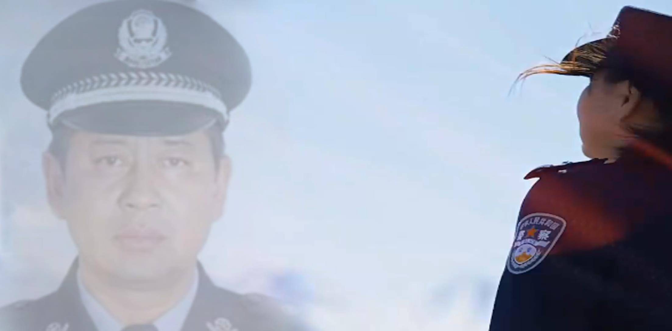 2017年47岁警察因公殉职,万千群众自发为其送行,死因令人心酸_努尔