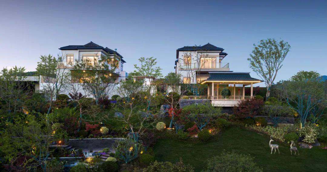 绿城· 望竹山|映月谷从中式合院到当代东方流金villa,再至面向未来