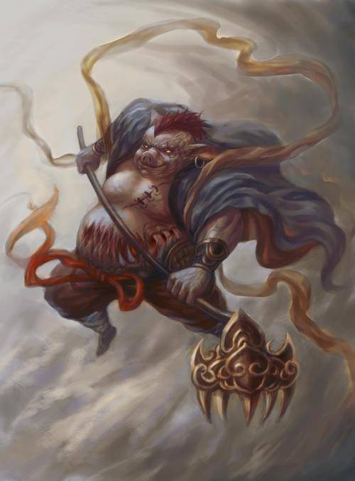 西游:猪八戒为什么会失去人性成为食人的妖怪?_元帅_天庭_记忆