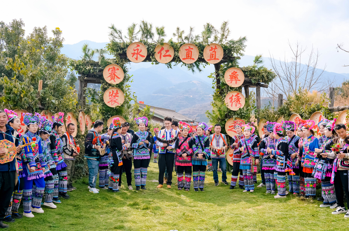 古老非遗展现在地文化独特记忆在永仁县的2024年春节文旅活动中,非遗