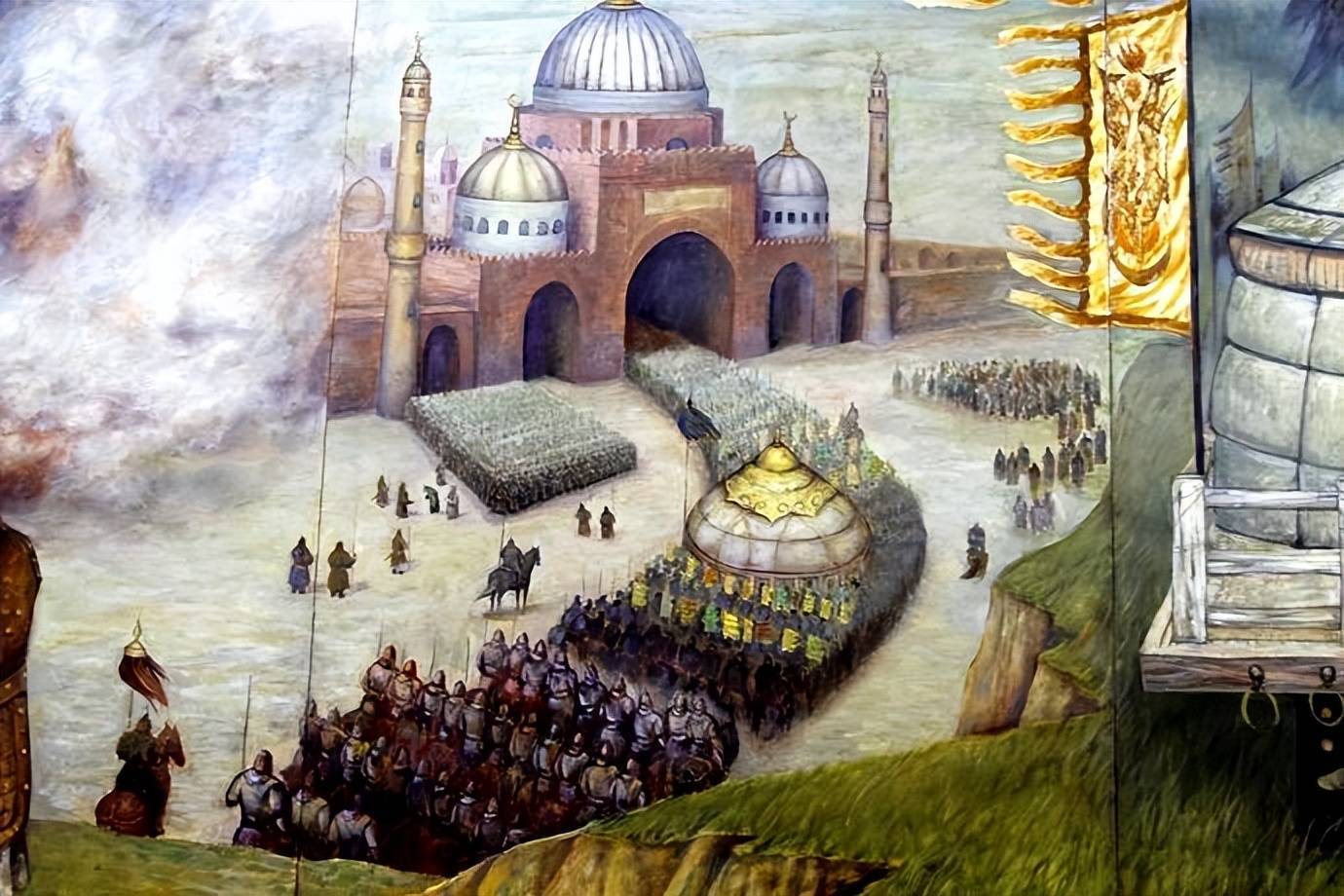 铁木真知道摩诃末逃跑之后就笑了,这样的对手,他的士兵再多,防御工事