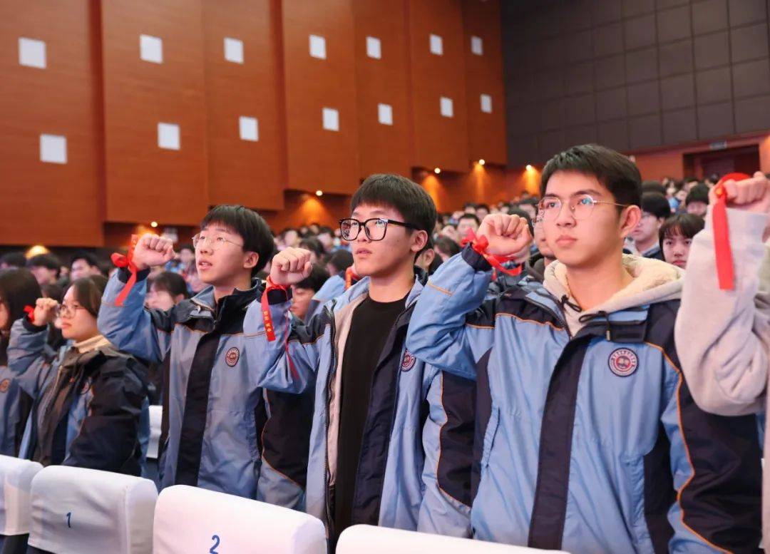 无锡市市北高级中学召开2024届高三百日誓师大会_高考_孩子_同学