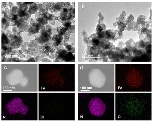 以钼酸钠为催化剂,feso4,均苯四甲二亚胺,尿素和酸处理乙炔黑反应合成