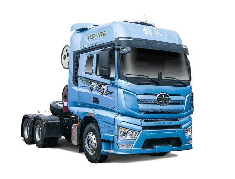 2024年,j7"大马力"燃气产品问世的同时,一汽解放本部中重型车产品线