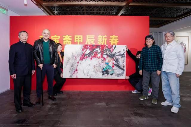 2024年荣宝斋甲辰新春书画家笔会成功举办_文化_艺术_活动