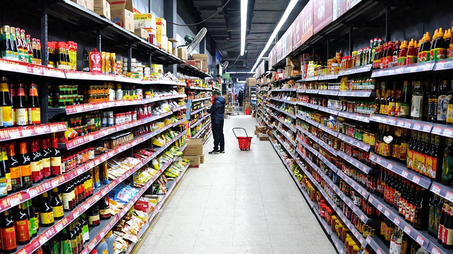 冷水滩有一家1500平方米的综合商超门店,既卖生鲜,又售卖食品,百货等